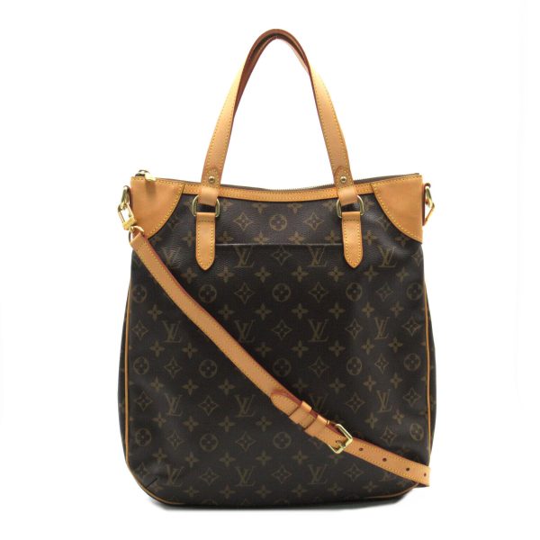 1 Louis Vuitton Odeon Gm Shoulder Handbag Monogram Canvas Brown