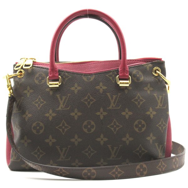 1 Louis Vuitton Palas BB 2way Shoulder Bag Monogram Canvas Women GHW