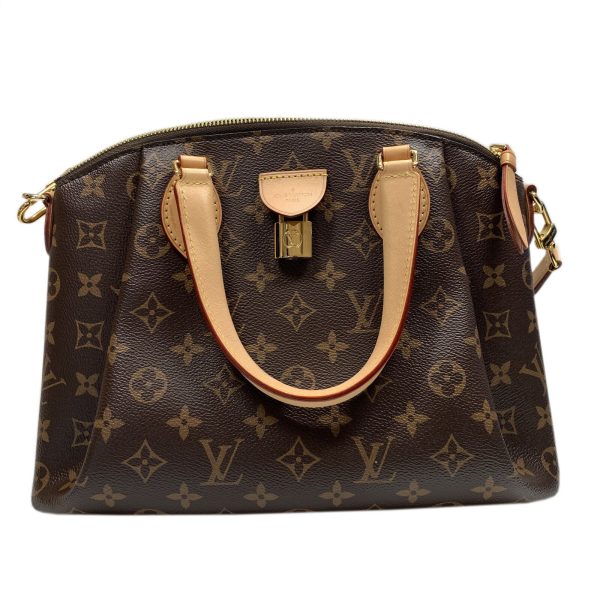 1 Louis Vuitton Rivoli PM Shoulder 2way Handbag Canvas Brown