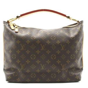 1 Louis Vuitton Sully Monogram Canvas Brown Shoulder Handbag