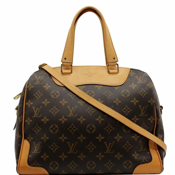 1 Louis Vuitton Retiro Nm Monogram Canvas 2way Shoulder Bag Brown