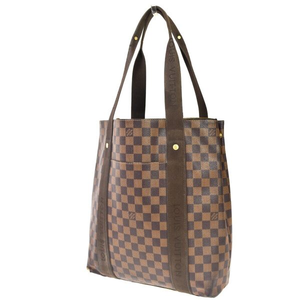 1 Louis Vuitton Cabas Beaubourg Shoulder Tote Bag Damier Leather BN