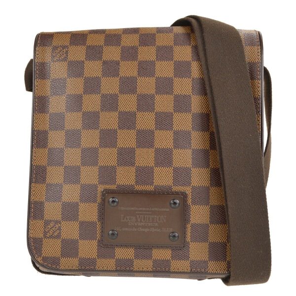 1 Louis Vuitton Brooklyn PM Cross Body Shoulder Bag Damier