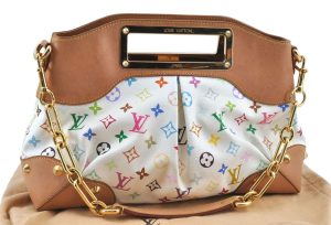 1 Louis Vuitton Monogram Multicolor Judy MM Shoulder Bag