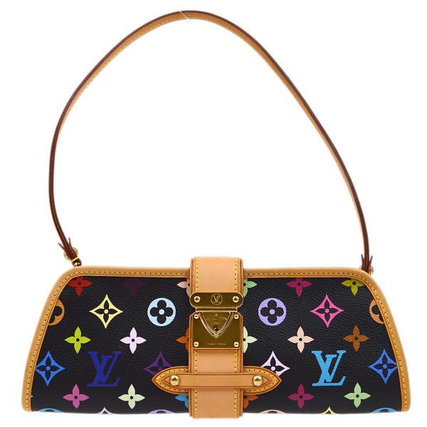 1 Louis Vuitton Shirley Monogram Multicolor Black Shoulder Bag