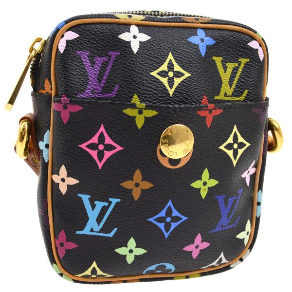 1 Louis Vuitton Rift Shoulder Bag Monogram Multicolor Black