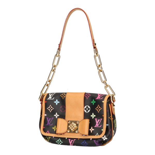 1 Louis Vuitton Patty Monogram Multicolor Noir Black Handbag