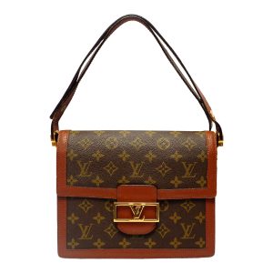 1 Louis Vuitton Sac Dauphine Monogram Canvas Brown