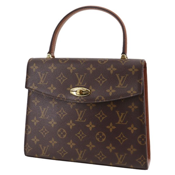 1 Louis Vuitton Malesherbes Handbag Brown Monogram