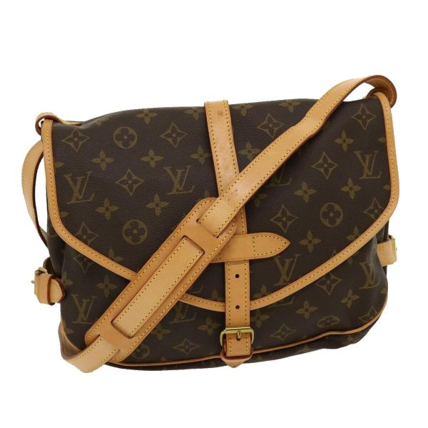 1 Louis Vuitton Monogram Saumur 30 Shoulder Bag