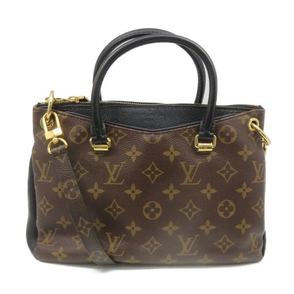 1 Louis Vuitton Pallas BB Hand Bag Shoulder Bag Monogram Brown