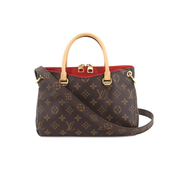 1 Louis Vuitton Monogram Pallas BB 2way Hand Shoulder Bag Cerise