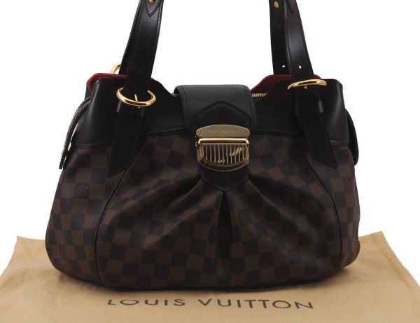 1 Louis Vuitton Damier Sistina PM Shoulder Hand Bag