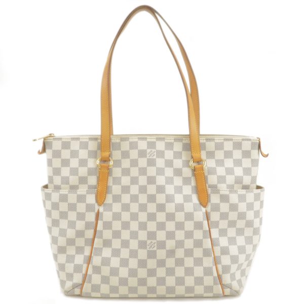 1 Louis Vuitton Damier Azur Totally MM Tote Bag Hand Bag