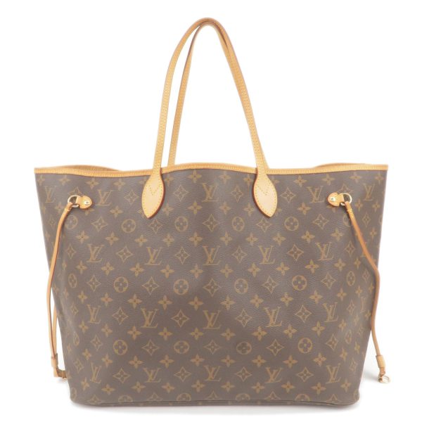 1 Louis Vuitton Monogram Neverfull GM Tote Bag