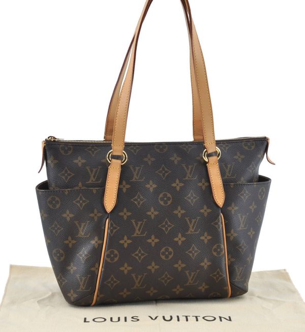 1 Louis Vuitton Monogram Totally PM Shoulder Tote Bag LV