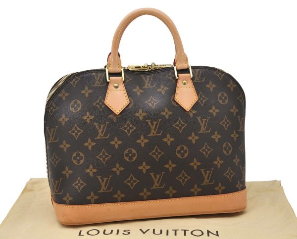 1 Louis Vuitton Monogram Alma Hand Bag