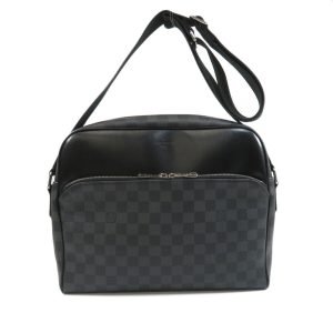 1 Louis Vuitton Shoulder Bag Dayton Mm Damier Graphite Damier Canvas