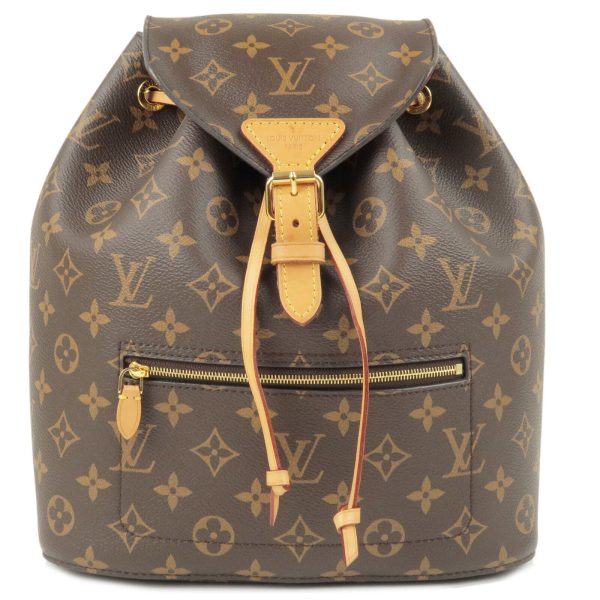 1 Louis Vuitton Monogram Montsouris Ruck Sack Back Pack