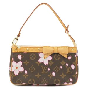 1 Louis Vuitton Monogram Cherry Blossom Pochette Accessories