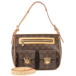 1 Louis Vuitton Monogram Hudson GM Shoulder Bag