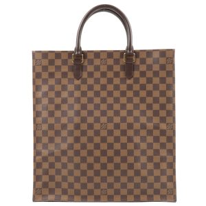 1 Louis Vuitton Damier Ebene Sac Plat Tote Bag