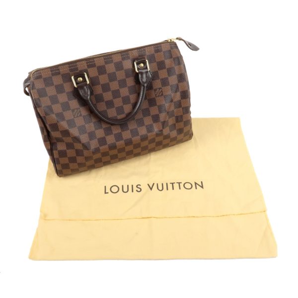 10 Louis Vuitton Damier Speedy 30 Boston Bag Hand Bag