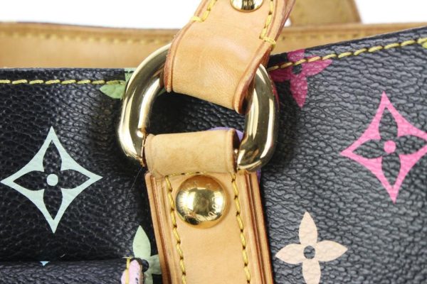 11 Louis Vuitton Black Monogram Multicolor Aurelia Shoulder Bag