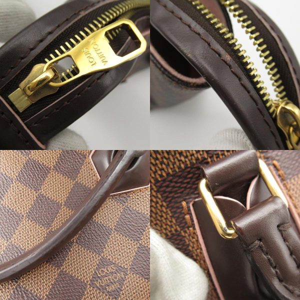 11 LOUIS VUITTON Caissa Tote PM Shoulder Bag Damier Ebene