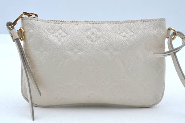 11 Louis Vuitton Monogram Empreinte Citadine PM Tote Bag White