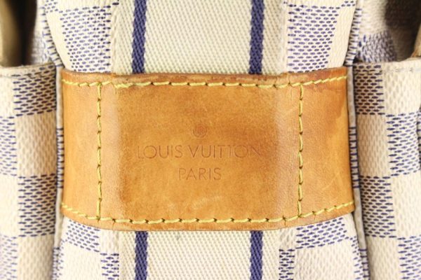 12 Louis Vuitton Damier Azur Naviglio Crossbody Messenger