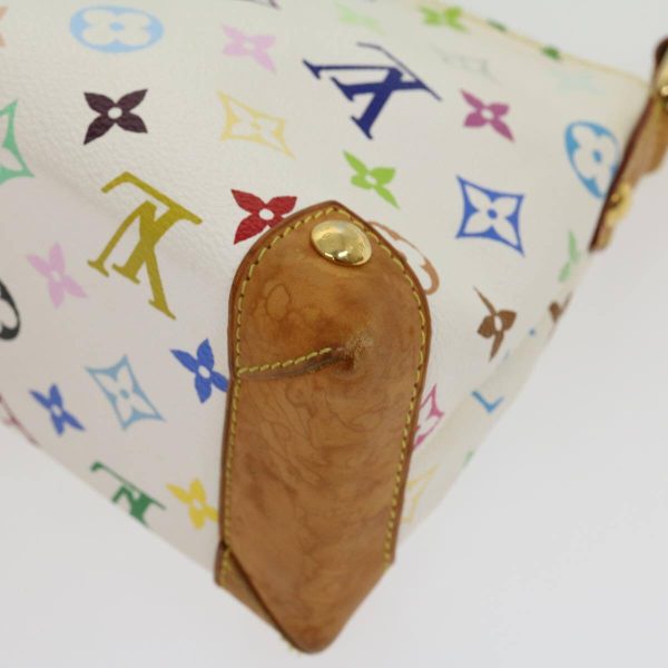 12 Louis Vuitton Monogram Multicolor Eliza Shoulder Bag White