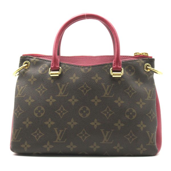 2 Louis Vuitton Palas BB 2way Shoulder Bag Monogram Canvas Women GHW