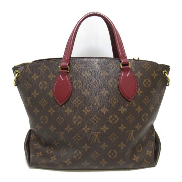 2 Louis Vuitton Flower Zipped Tote PM Shoulder Bag Monogram PVC Canvas