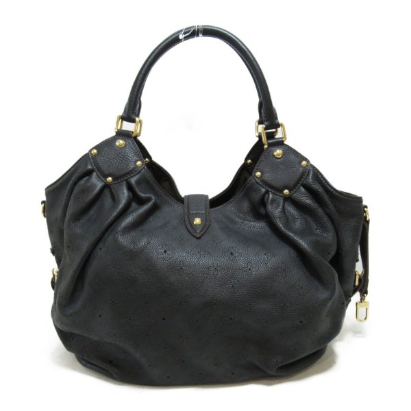 2 Louis Vuitton Mahina Xl Shoulder Bag Leather Noir