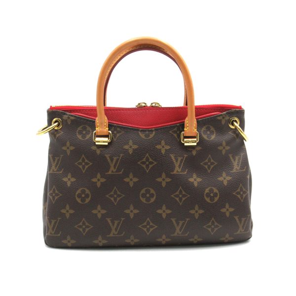 2 Louis Vuitton Palas BB 2way Shoulder Bag Monogram Canvas Brown Women