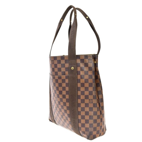 2 Louis Vuitton Cabas Beaubourg Shoulder Tote Bag Damier Leather BN