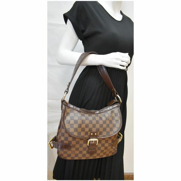 2 Louis Vuitton Highbury Damier Ebene Shoulder Bag Brown