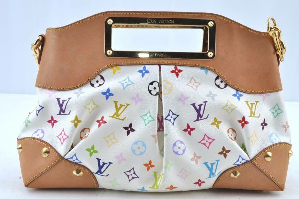 2 Louis Vuitton Monogram Multicolor Judy MM Shoulder Bag