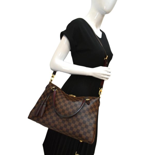 2 Louis Vuitton Lymington Damier Ebene Shoulder Bag Brown