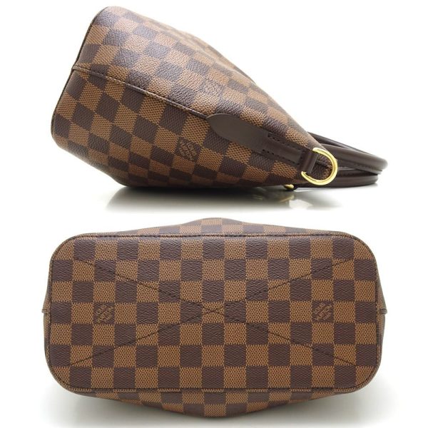 2 Louis Vuitton Damier Ebene Siena PM Shoulder Bag Brown