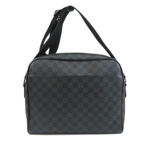 2 Louis Vuitton Shoulder Bag Dayton Mm Damier Graphite Damier Canvas