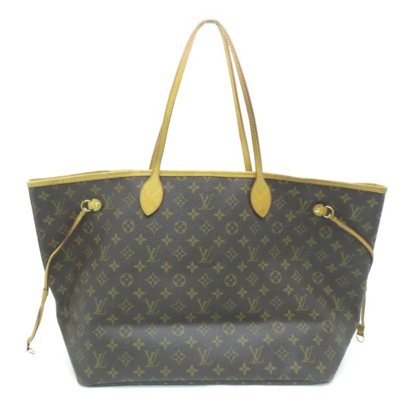 2 Louis Vuitton LV Neverfull GM Shoulder Tote Bag