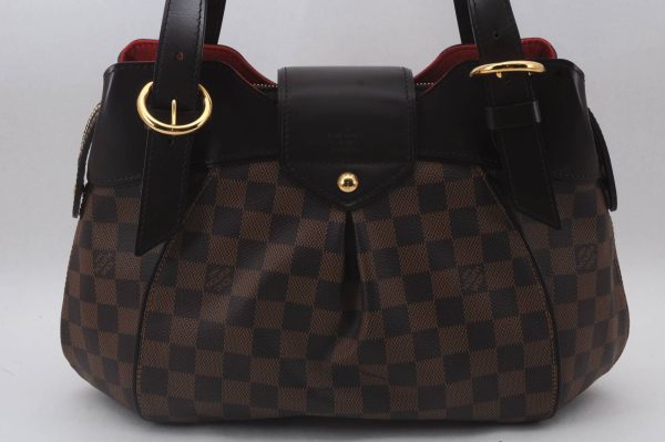 2 Louis Vuitton Damier Sistina PM Shoulder Hand Bag