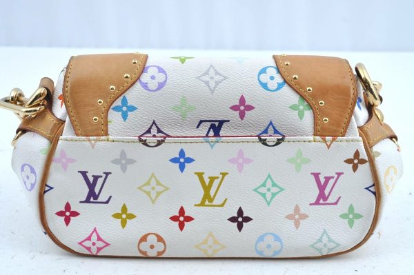 2 Louis Vuitton Monogram Multicolor Marilyn Shoulder Bag White