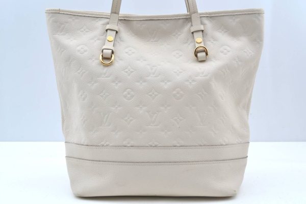 2 Louis Vuitton Monogram Empreinte Citadine PM Tote Bag White