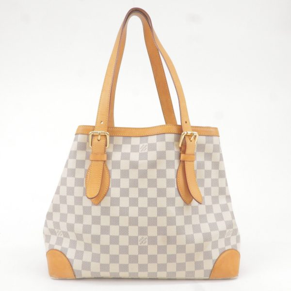 2 Louis Vuitton Damier Azur Hampstead MM Hand Bag