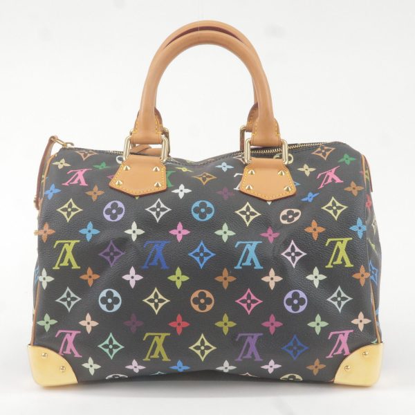 2 Louis Vuitton Monogram Multicolor Speedy 30 Hand Bag