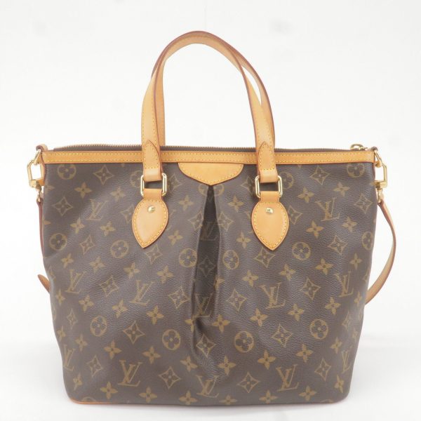 2 Louis Vuitton Monogram Palermo PM Shoulder Bag