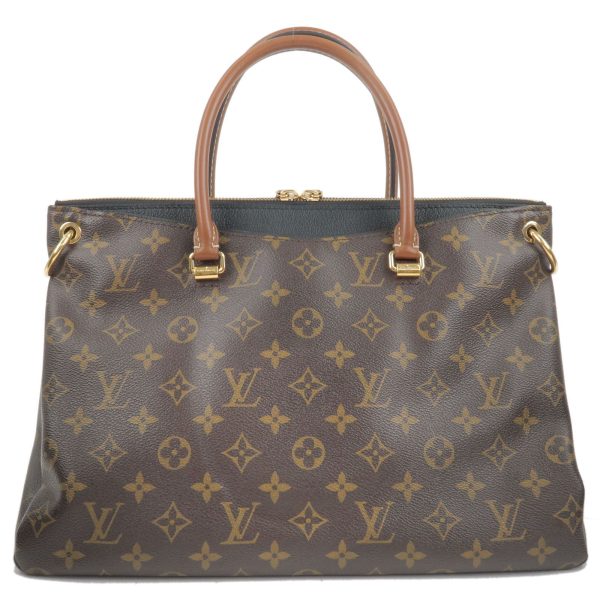 2 Louis Vuitton Monogram Pallas HandBag Noir